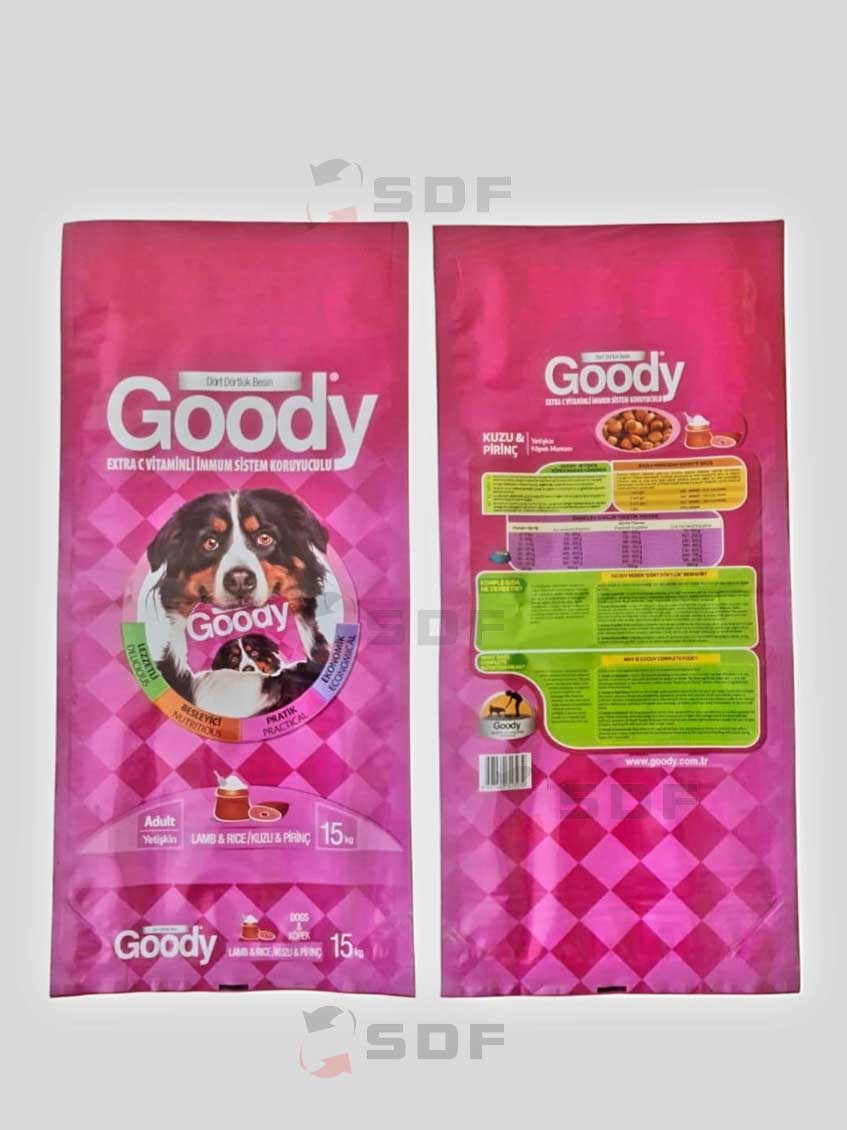 15 Kg Baskılı Kedi Köpek Mama Ambalajı