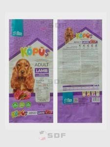 15 Kiloluk Doypack Köpek Maması Poşeti