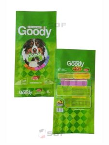 Baskılı Kedi Köpek Mama Poşeti
