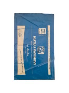 Kargo Poşeti Mavi Zemin Baskılı