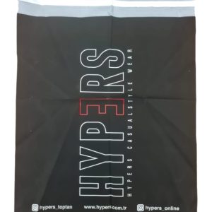 Mağaza Baskılı Kargo Poşeti Siyah